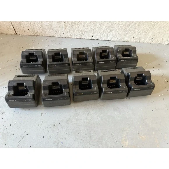 Lot Of 10 Ericsson Inc Universal Desk Charger Base Class 2BML 161 59/1 R2A